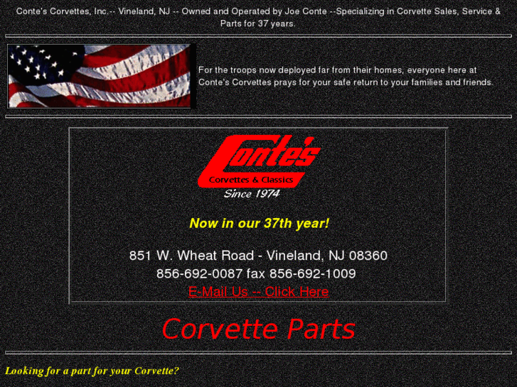 www.corvettepartsforsale.net