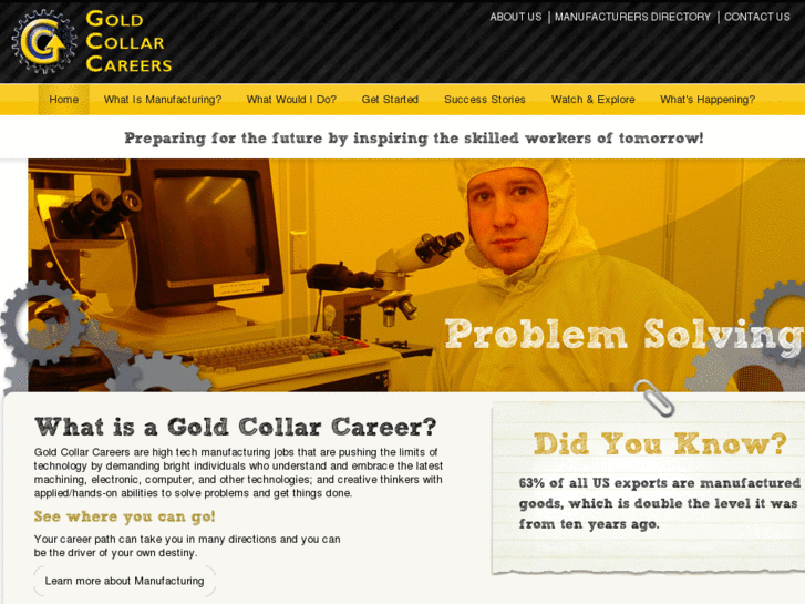 www.goldcollarcareers.com