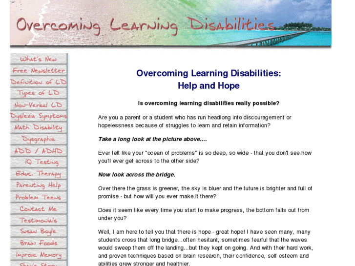 www.overcominglearningdisabilities.com