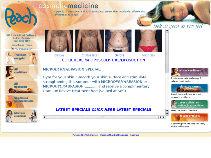 www.peachcosmeticmedicine.com