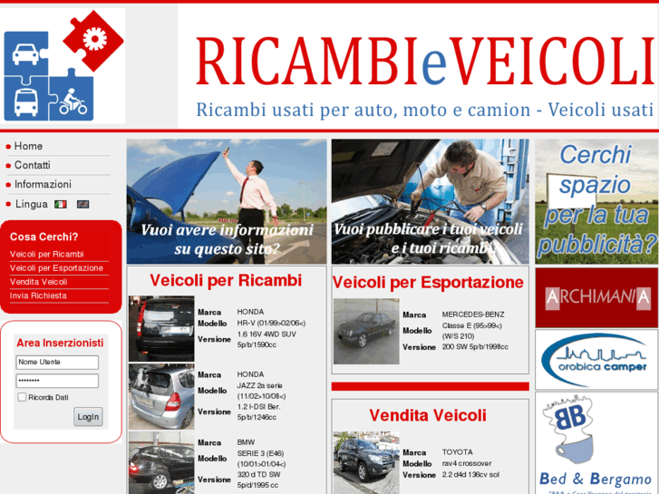 www.ricambiusatiauto.com