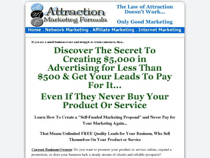 www.attractionmarketingformula.net