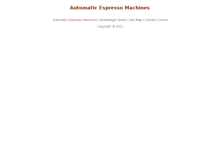 www.automaticespressomachines.net