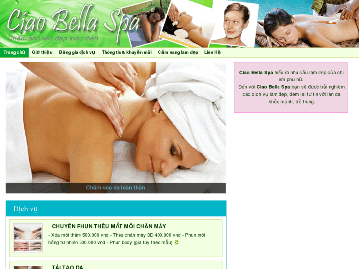 www.ciaobellaspa.net