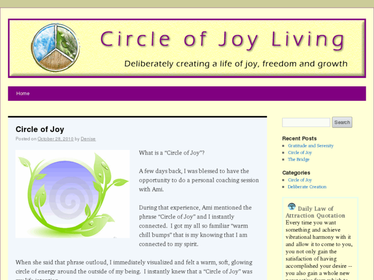 www.circleofjoyliving.com