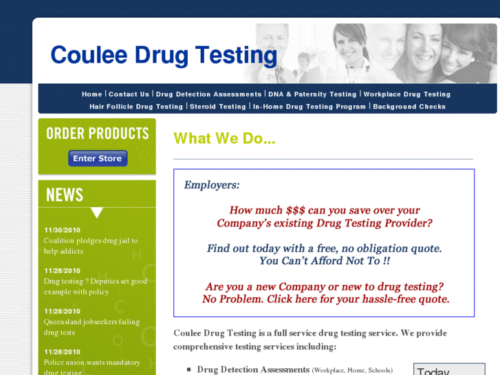 www.couleedrugtesting.com