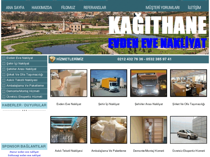 www.evdenevenakliyatkagithane.com