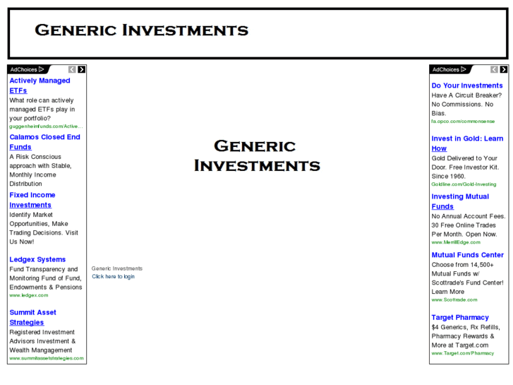 www.genericinvestments.com