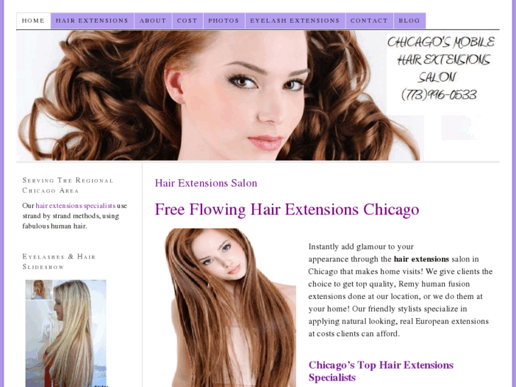 www.hair-extensions-chicago.com