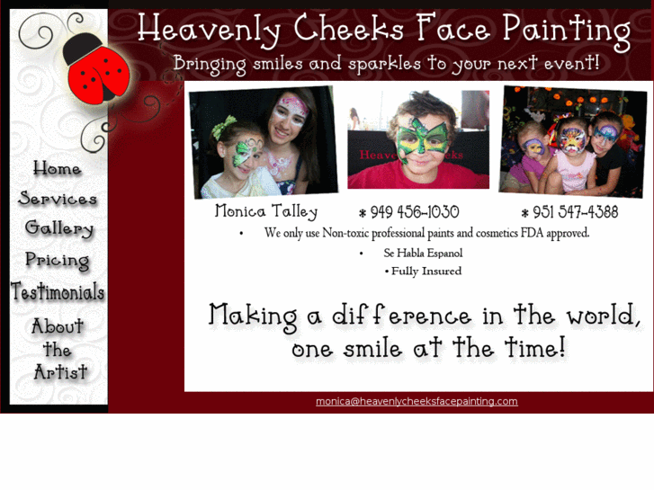 www.heavenlycheeksfacepainting.com