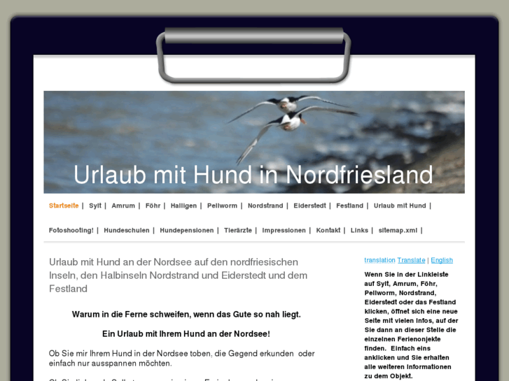 www.hundeurlaub-in-nordfriesland.de