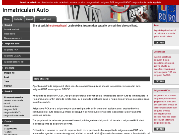 www.inmatriculariauto.eu