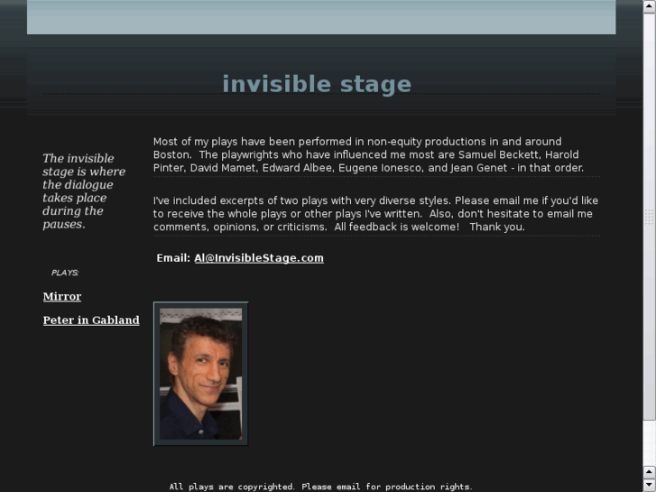 www.invisibleplaywright.com