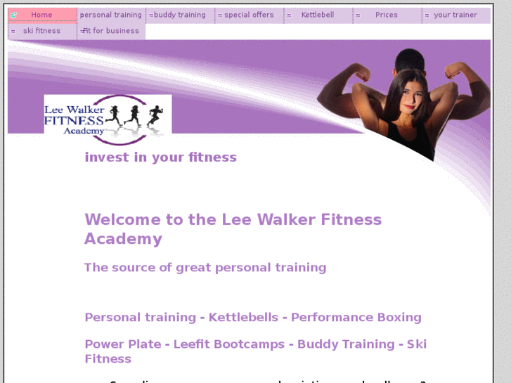 www.leewalkerfitnessacademy.com