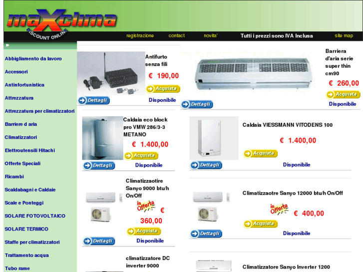 www.maxclima.it