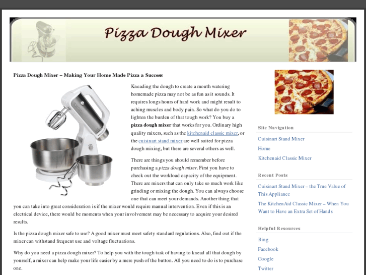 www.pizzadoughmixer.net