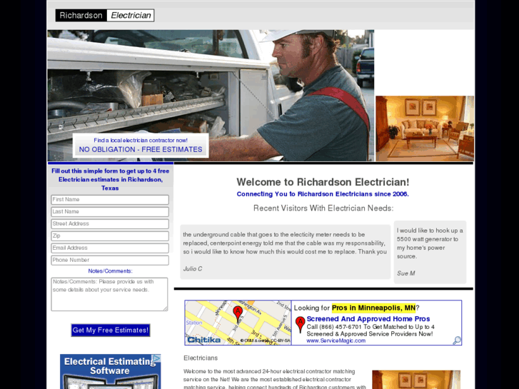 www.richardsonelectrician.com