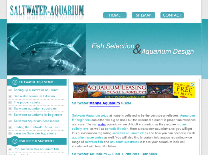 www.saltwater-aquariums.net