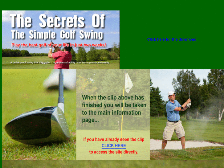 www.secretsofthesimplegolfswing.com