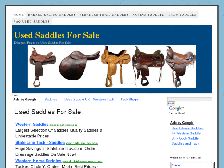 www.used-saddles-for-sale.net