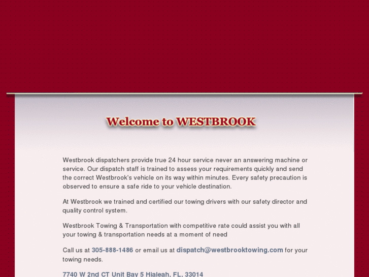 www.westbrooktowing.com