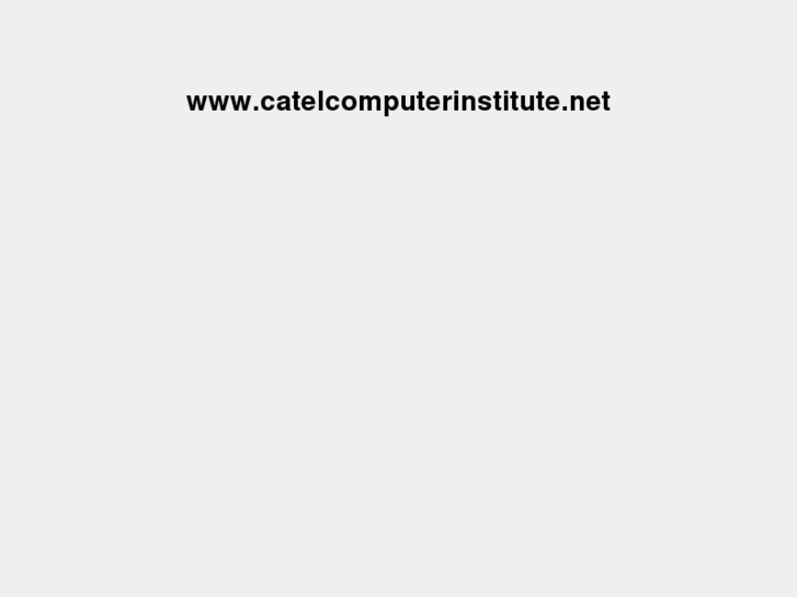 www.catelcomputerinstitute.net