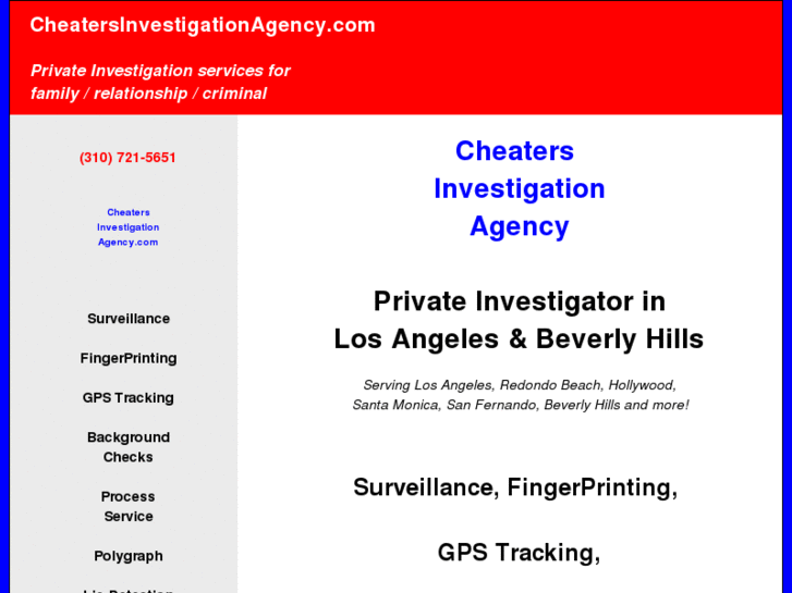 www.cheatersinvestigationagency.com