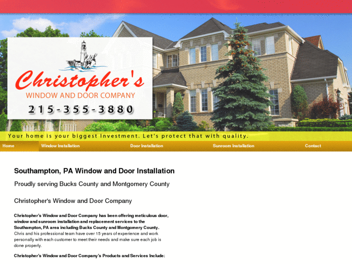 www.christopherswindowanddoorcompany.com