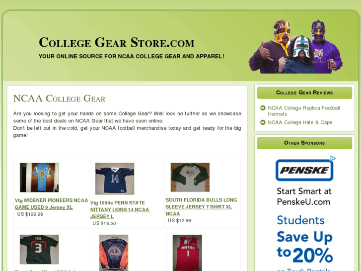 www.collegegearstore.com