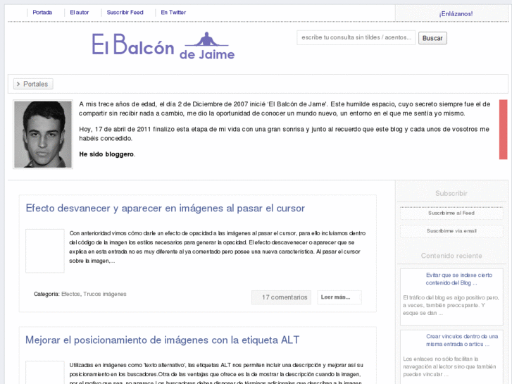 www.elbalcondejaime.com