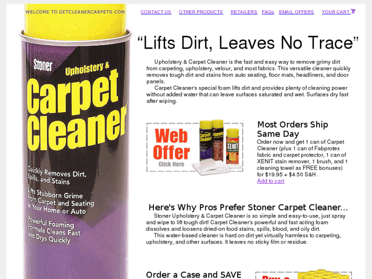 www.getcleanercarpets.com