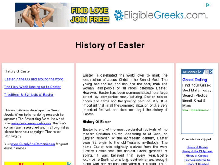 www.historyofeaster.info