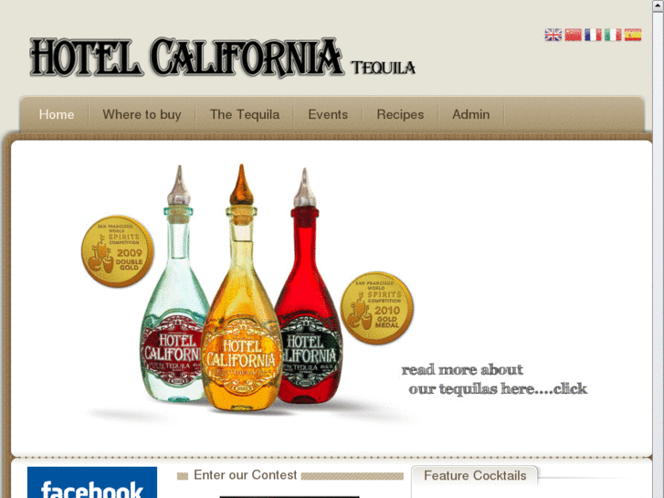 www.hotelcaliforniatequilausa.com