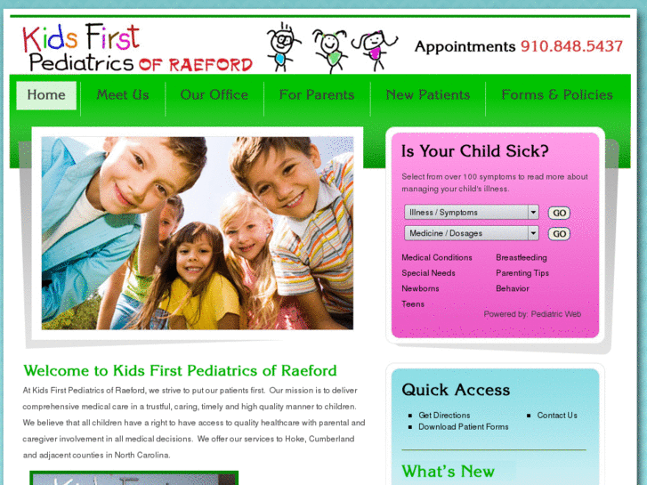 www.kidsfirstpedsraeford.com