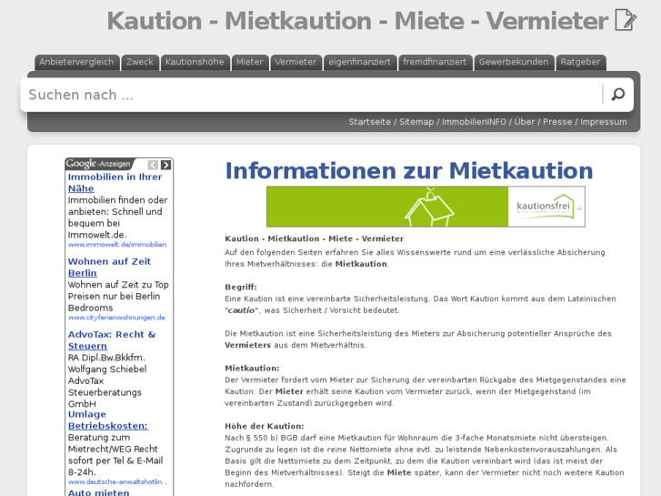 www.mietkaution.at