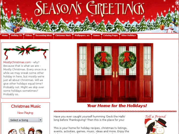 www.mostlychristmas.com