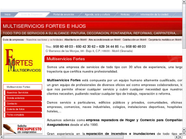 www.multiserviciosfortes.es