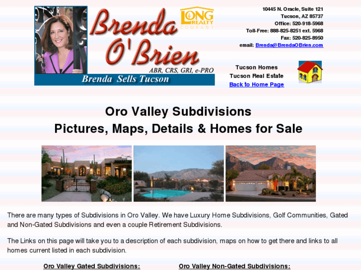 www.orovalleysubdivisions.com