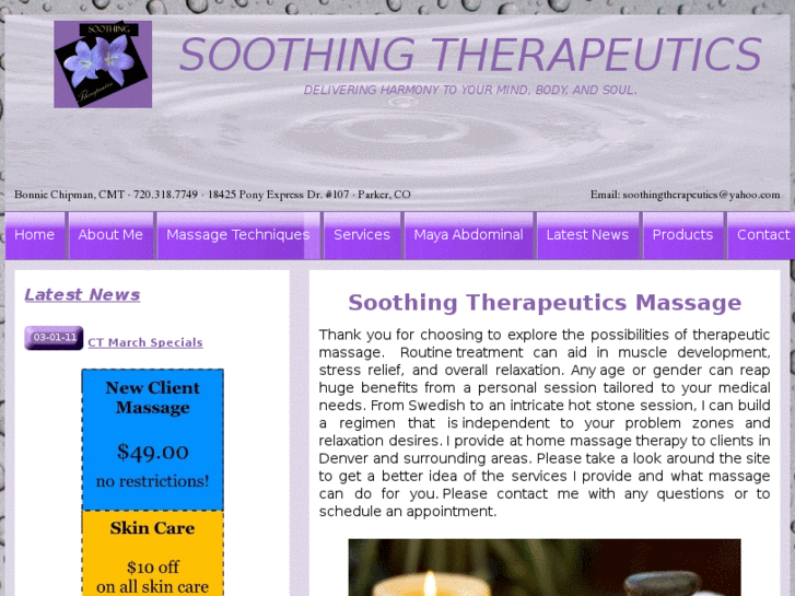 www.soothingtherapeutics.com