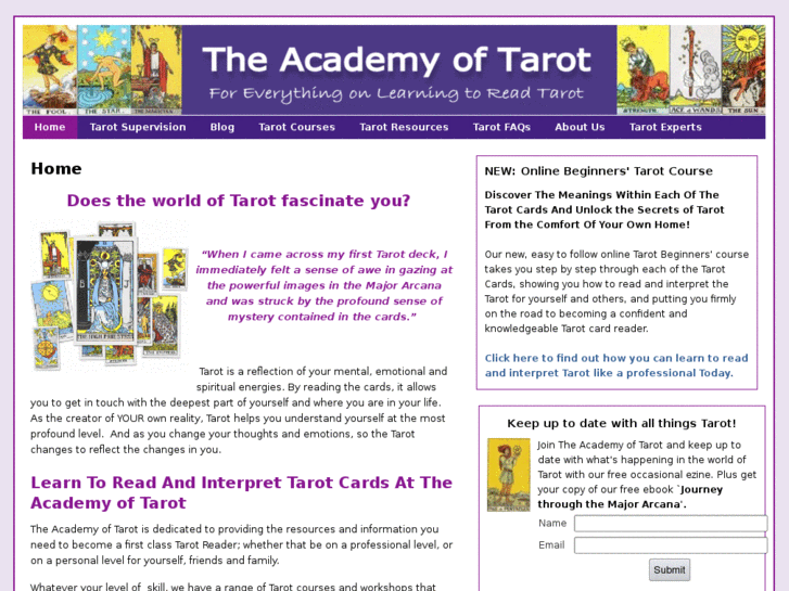 www.theacademyoftarot.com