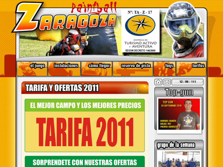 www.zaragozapaintball.com