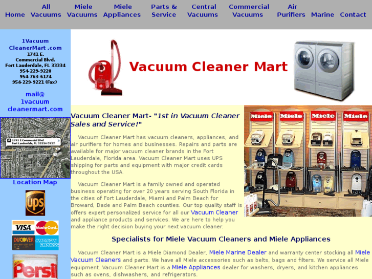 www.1vacuumcleanermart.com