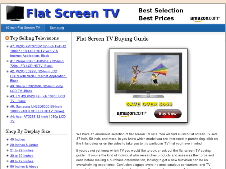 www.40inchflatscreentv.com