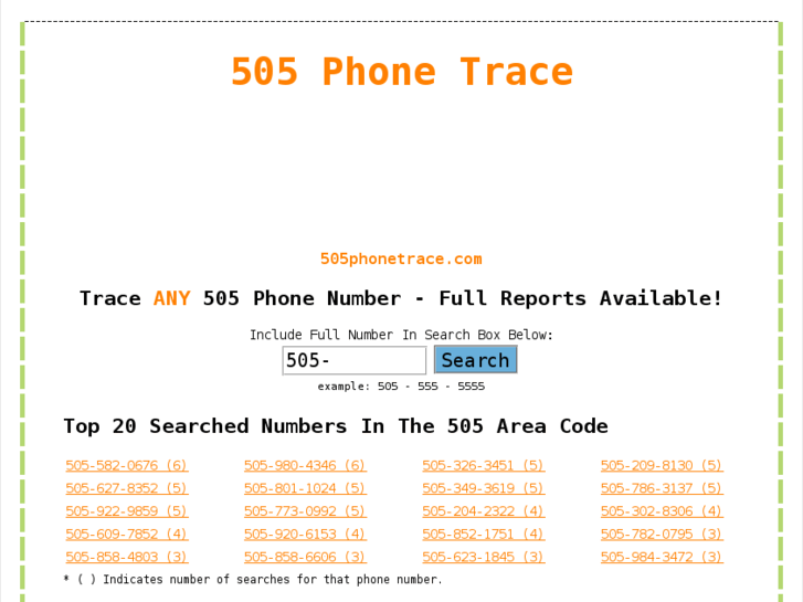 www.505phonetrace.com