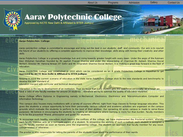 www.aaravpolytechniccollege.com