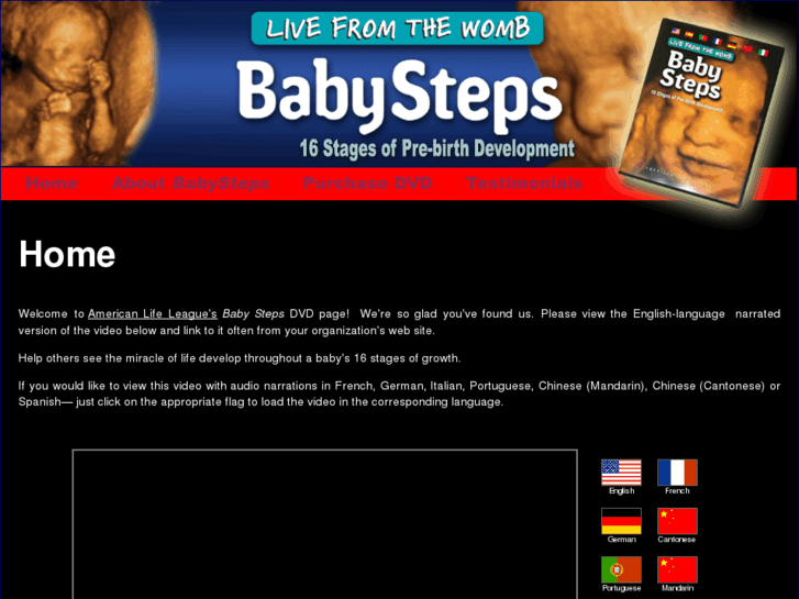 www.babystepsdvd.com