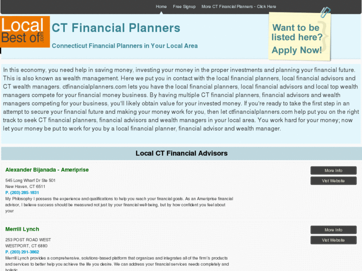 www.ctfinancialplanners.com