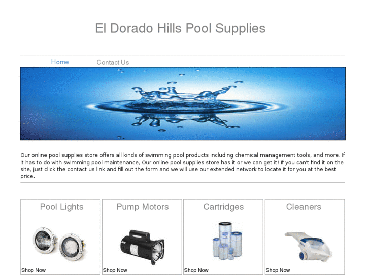 www.eldoradohillspoolsupplies.com