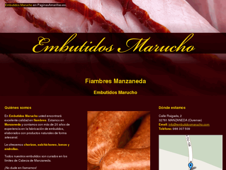 www.embutidosmarucho.com