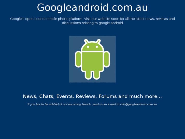 www.googleandroid.com.au